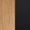 Blu Dot Oak and Black swatch