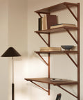 BM29 Shelf with Desk 1-Wide by Borge Mogensen for Fredericia Furniture