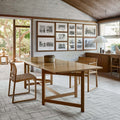 bm61 dining chairs and dining table by borge mogensen in a scandinavian inspired room