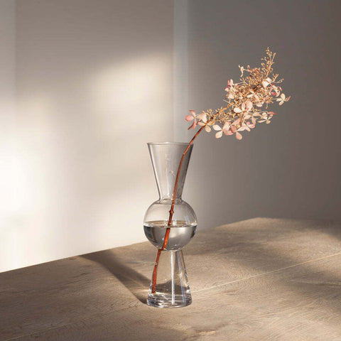 Scandinavian Minimal Vase with Stem