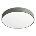 Bobber Large Flush Mount Light by Blu Dot in Grey Green