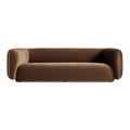 bustle 101" sofa by Blu Dot in coffee velvet