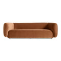 bustle 101" sofa by Blu Dot in copper velvet