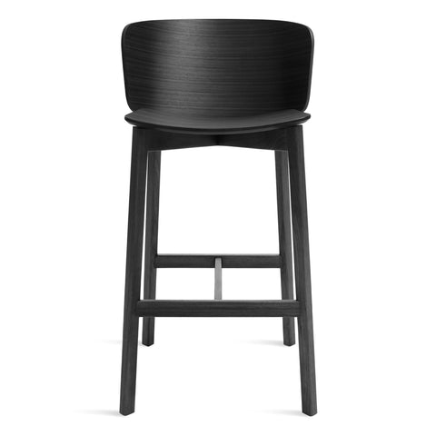 buddy stool by Blu Dot in black ash