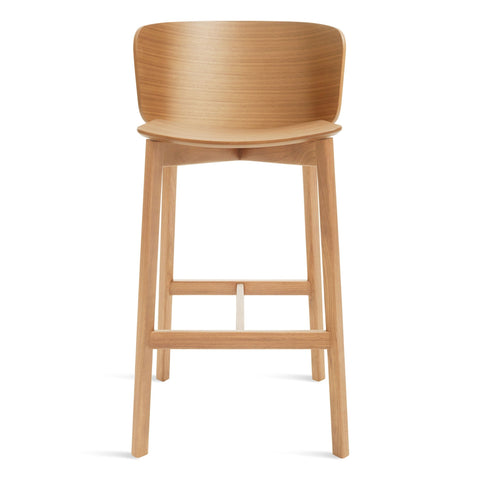 buddy stool by Blu Dot in white oak