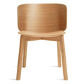 buddy chair by Blu Dot in white oak