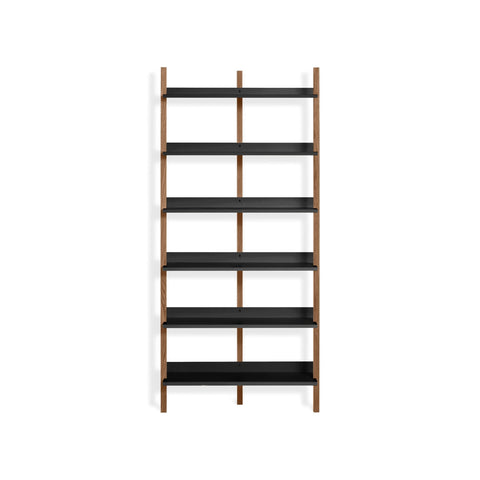 Browser Tall Bookcase by Blu Dot in Walnut Oblivion