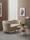 Audo Copenhagen Mingle Sofa, Sheepskin in a styled interior