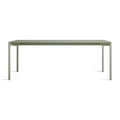 Blu Dot Comeuppance 80" dining table in Grey Green