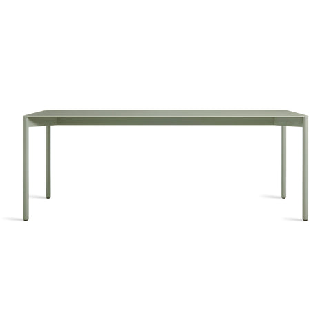 Blu Dot Comeuppance 80" dining table in Grey Green