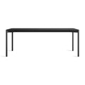 Blu Dot Comeuppance 80" dining table in Oblivion