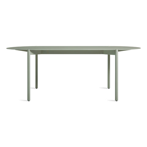 Blu Dot Comeuppance 82" Capsule dining table in Grey Green