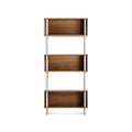 modern Chicago 3 box shelving by blu dot in  walnut