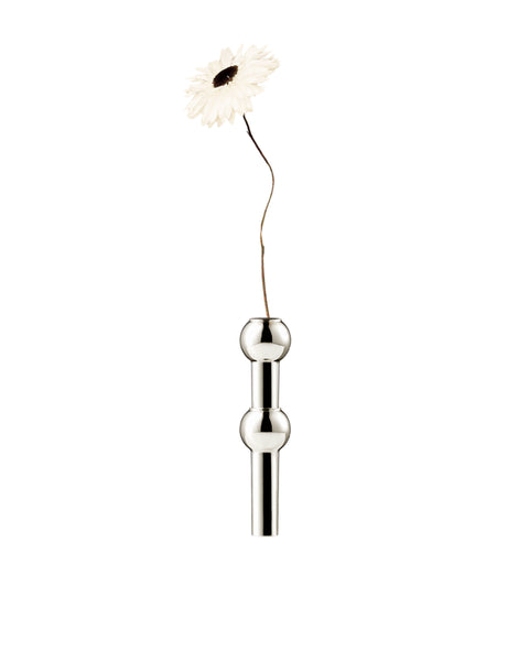 STOFF Nagel Vase, Chrome