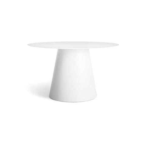 Circula 52 Round Table by Blu Dot, low front view