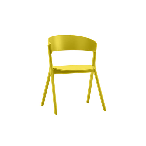 circus chair by Canadian furniture company edits in lemon yellow