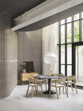 cover armchair and midst dining table by muuto lifestyle image