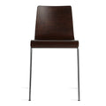 chair chair by Blu Dot in graphite oak 