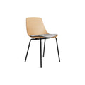 Clean Cut Seat Pad by Blu Dot in Vesper Light Grey, low three-quarter view