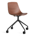 clean cut task chair by Blu Dot in walnut