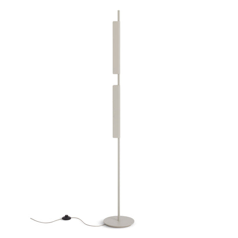 Cowl Floor Lamp in putty by blu dot