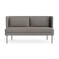 bloke 60" sofa by Blu Dot in stanford black