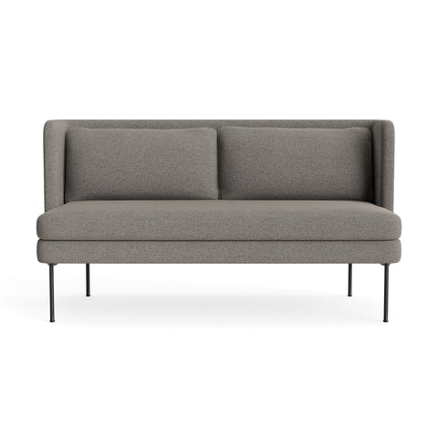 bloke 60" sofa by Blu Dot in stanford black