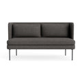 bloke 60" sofa by Blu Dot in kelso charcoal