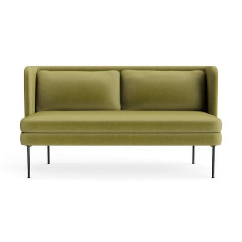 bloke 60" sofa by Blu Dot in loden velvet