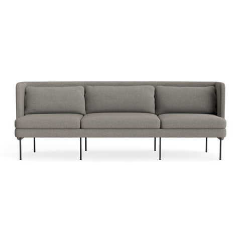 Bloke 95" Modern Sofa by Blu Dot in Sanford Black