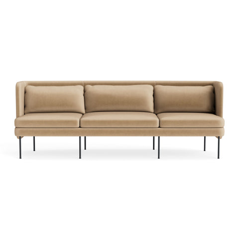 Bloke 95" Modern Sofa by Blu Dot in Camel Velvet