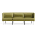 Bloke 95" Modern Sofa by Blu Dot in Loden Velvet