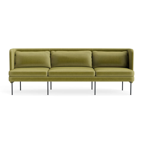 Bloke 95" Modern Sofa by Blu Dot in Loden Velvet