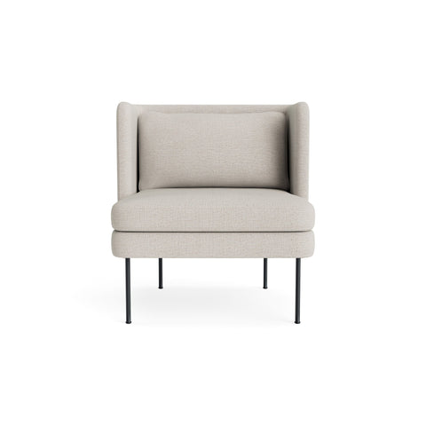 Bloke Lounge Chair by Blu Dot in Slyvan Bone, upholstery detail