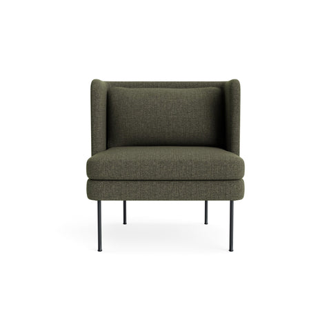 Bloke Lounge Chair by Blu Dot in Kvadrat Guest Fatigue, upholstery detail