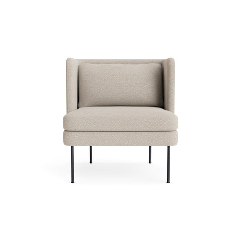 Bloke Lounge Chair by Blu Dot in Sanford Linen, upholstery detail