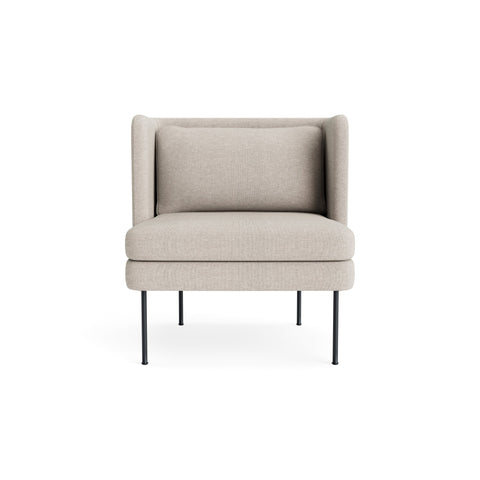 Bloke Lounge Chair by Blu Dot in Landa Stone, upholstery detail