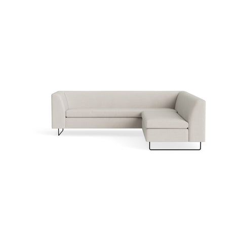 bonnie and clyde modern sectional sofa by Blu Dot in sylvan bone