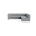 bonnie and clyde modern sectional sofa by Blu Dot in kvadrat guest grey blue