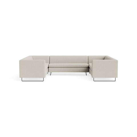 Bonnie and Clyde U-Shaped Sectional Sofa by Blu Dot in Kelso Sand, upholstery detail