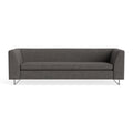 bonnie 96" sofa by Blu Dot in kelso charcoal