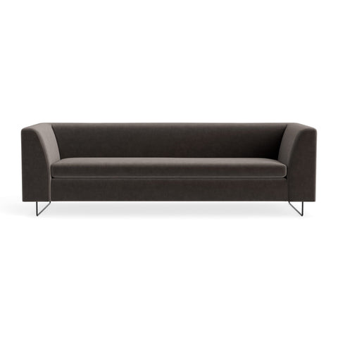 bonnie 96" sofa by Blu Dot in storm velvet