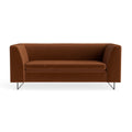 72" Bonnie Sofa by Blu Dot in Copper Velvet