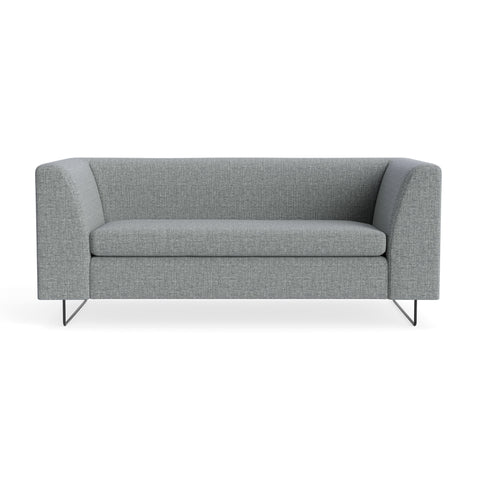 72" Bonnie Sofa by Blu Dot in Kvadrat Guest Grey Blue