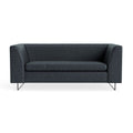 72" Bonnie Sofa by Blu Dot in Ink Leather