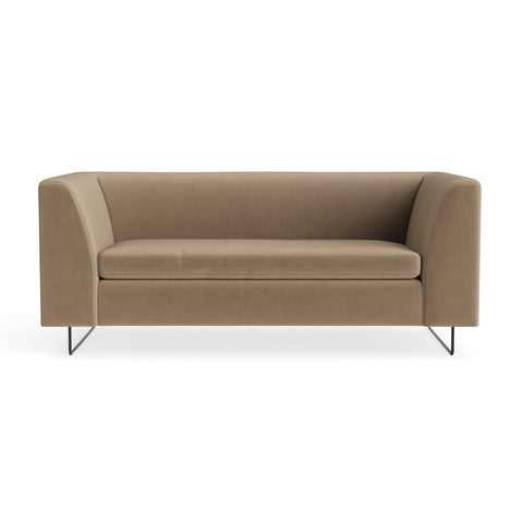 72" Bonnie Sofa by Blu Dot in Otter Velvet