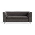 72" Bonnie Sofa by Blu Dot in Slate Leather