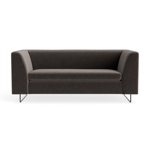 72" Bonnie Sofa by Blu Dot in Storm Velvet