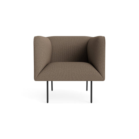 Dandy Lounge Chair by Blu Dot in Kvadrat Autumn Cardamom, upholstery detail