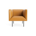 Dandy Lounge Chair by Blu Dot in Canyon Leather, upholstery detail